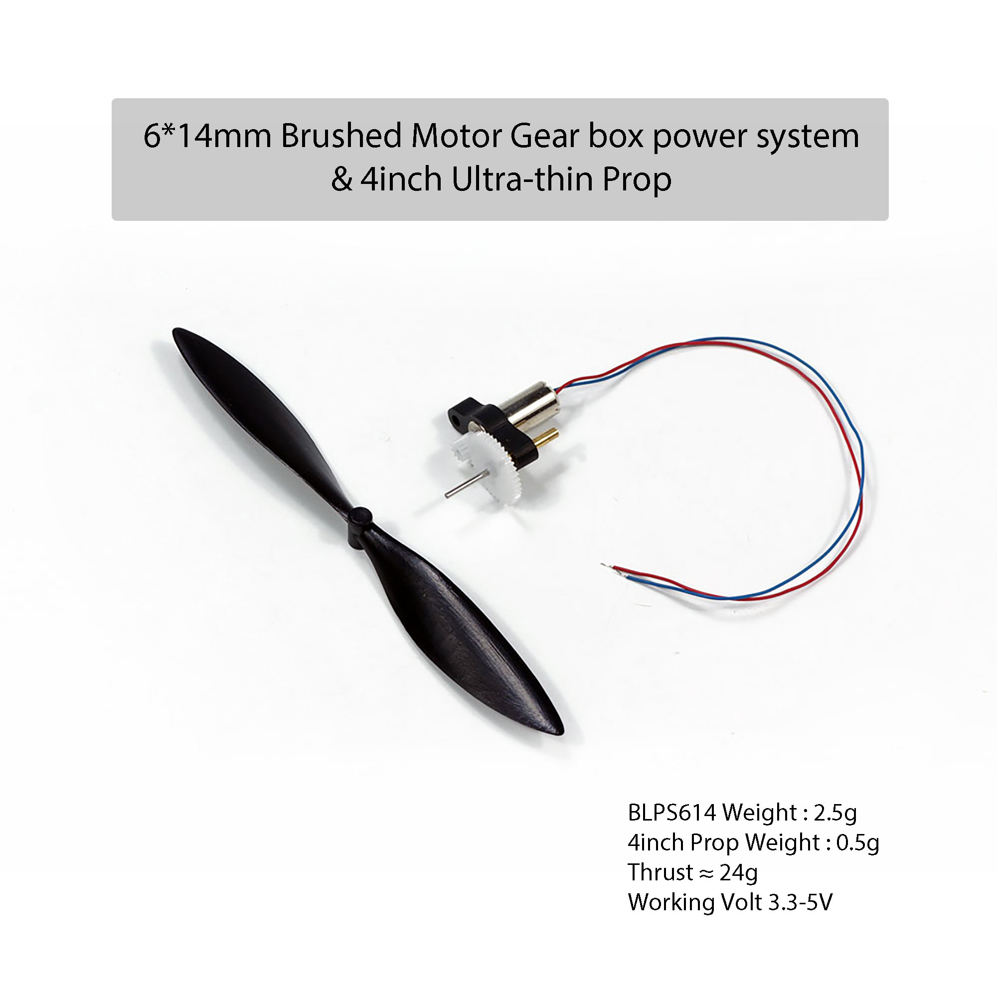AEORC 6x14 Brushed Motor Combo - Brushless Motor Thrust Test Stand review and price