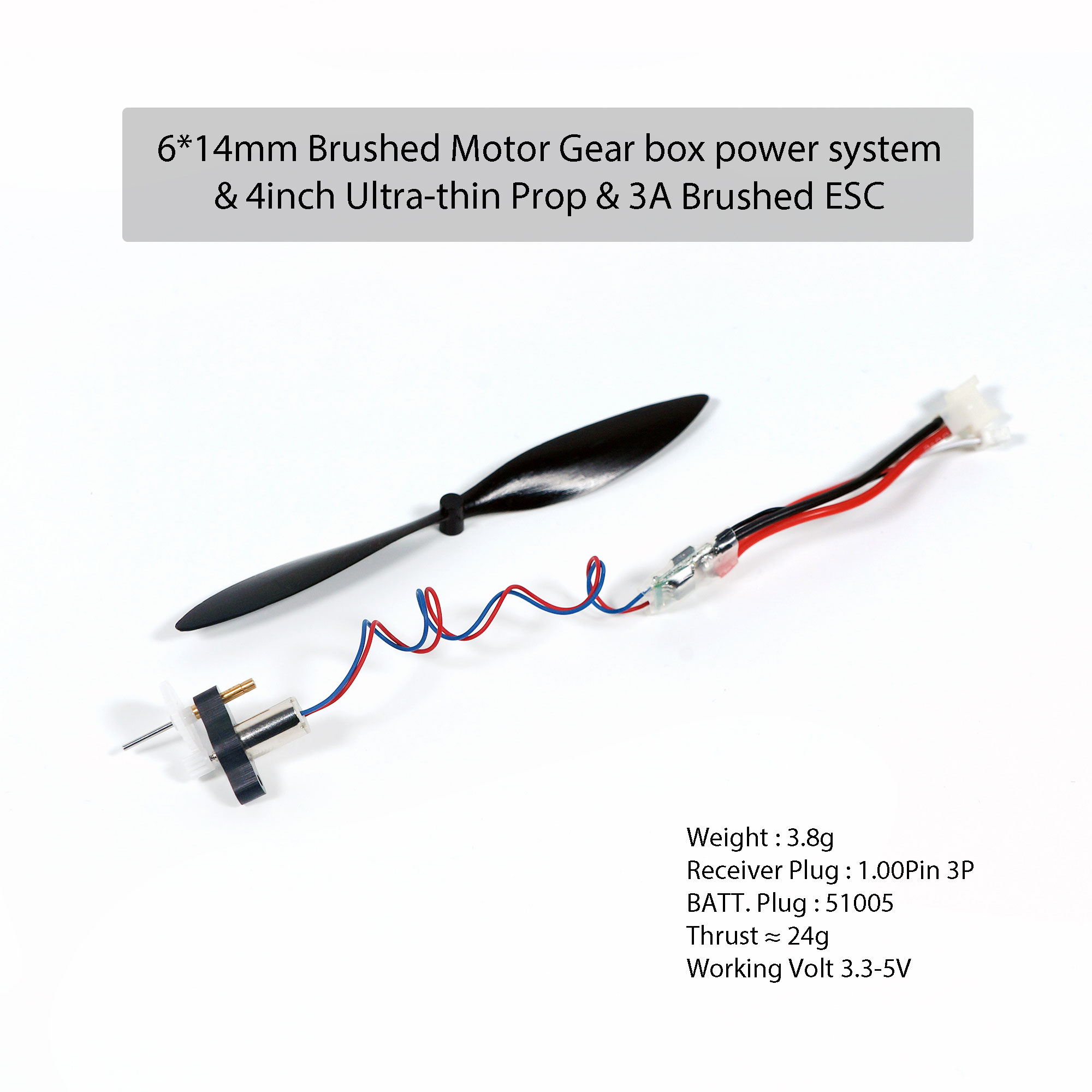 AEORC 6x14 Brushed Motor Combo - Brushless Motor Thrust Test Stand review and price